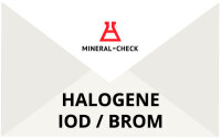Mineral-Check Halogene (Jod/Iod/Jodid und Brom im...